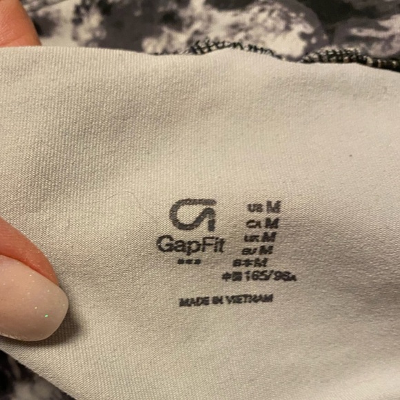 💚 Gapfit | Navy Blue Camouflage Sports Bra - Medium - Picture 5 of 5